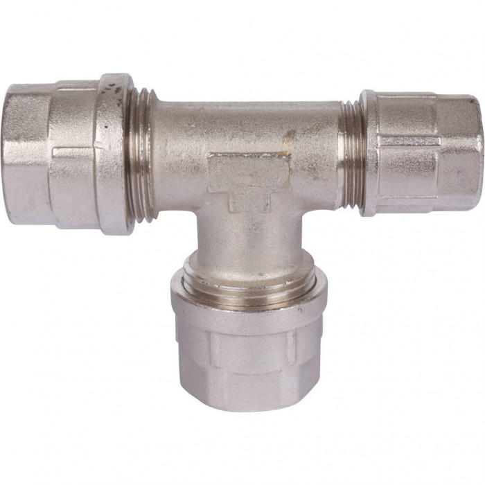 Тройник переходной Prandelli Multyrama (26.3х26.3х20.2) для металлопластиковых труб винтовой