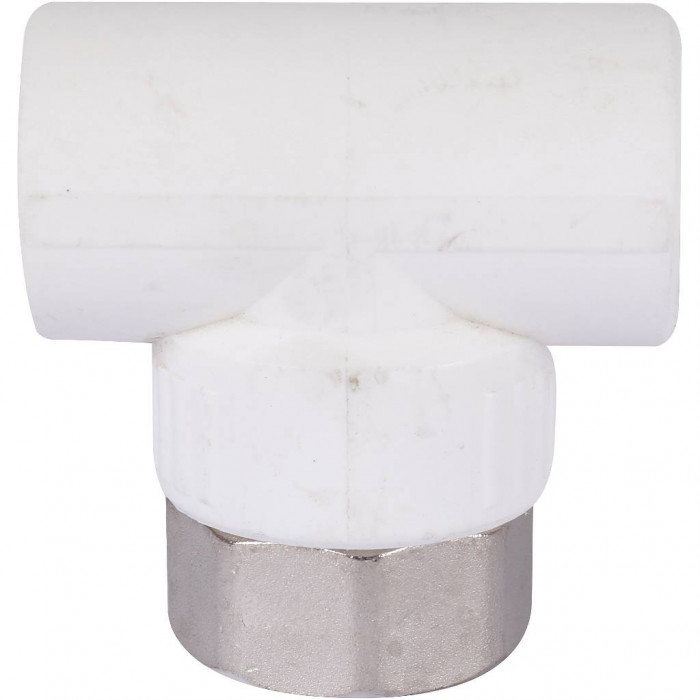 Kalde Тройник комбинированный с накидной гайкой 25х1