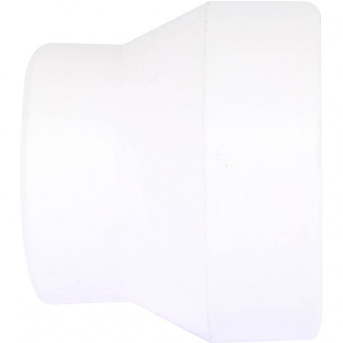 Муфта переходная Kalde 90x50 для полипропиленовых труб под сварку (цвет белый)