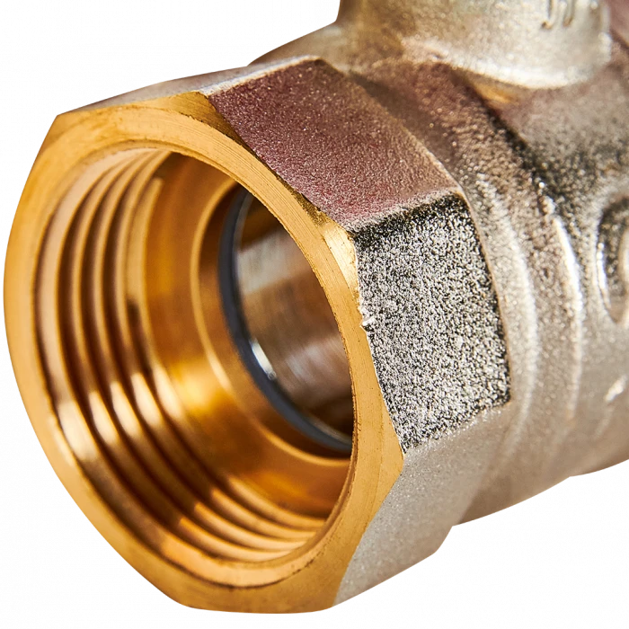 Кран шаровой ROMMER ВР/ВР, ручка бабочка 1