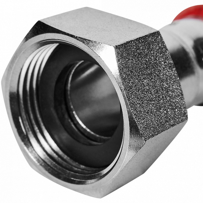 ROMMER RSS-0026-001534 ROMMER Переходник с накидной гайкой-ВР, 15х3/4, из нержавеющей стали прессовой