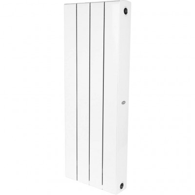 Биметаллический радиатор RIFAR SUPReMO 800, 4 секций, боковое подключение, белый