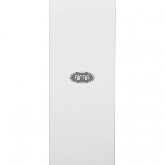 Биметаллический радиатор RIFAR SUPReMO 800, 4 секций, боковое подключение, белый