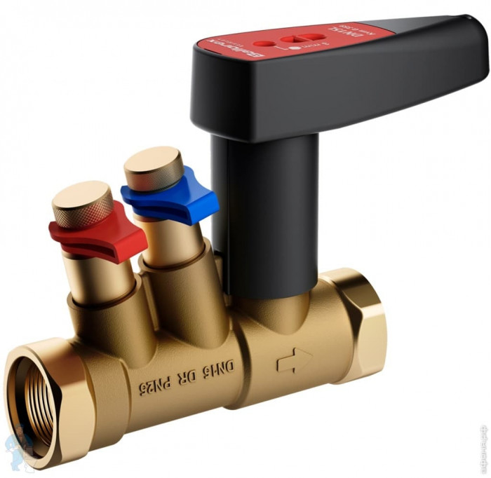 Клапан балансировочный NexusValve Fluctus FODRV без дренажа, DN 20, 20S