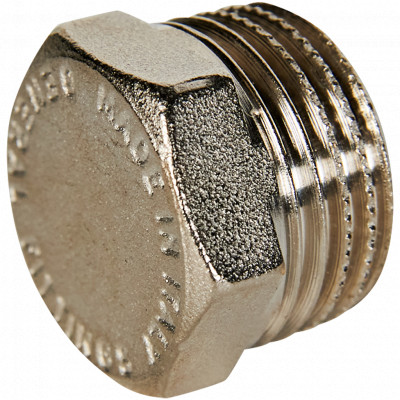 STOUT Заглушка НР никелированная 1/2