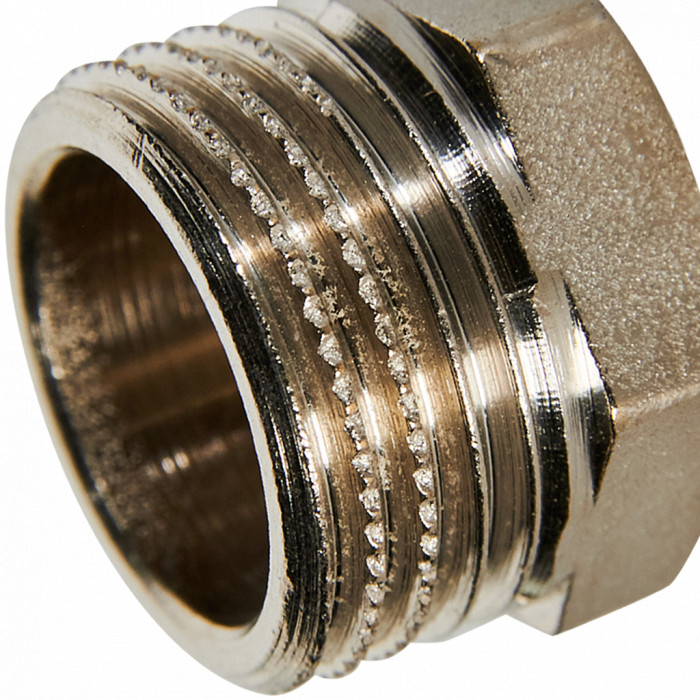 STOUT Заглушка НР никелированная 1/2