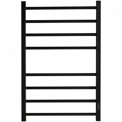 STOUT  SHQ-P2QR-008050 STOUT полотенцесушитель электрический PIANO quadro 80*50 Черный матовый