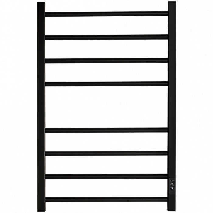STOUT  SHQ-P2QR-008050 STOUT полотенцесушитель электрический PIANO quadro 80*50 Черный матовый