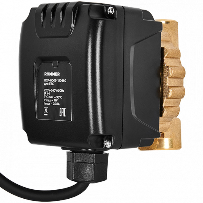 Циркуляционный насос ROMMER для ГВС