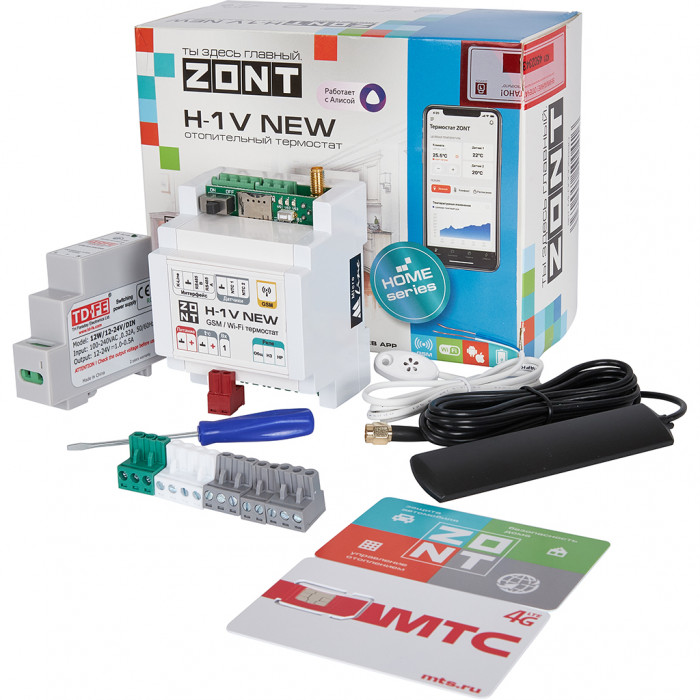 GSM-термостат ZONT H-1V