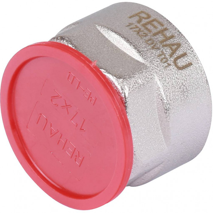 Резьбозажимное соединение REHAU для подключения трубы 17х2 мм (12506071002)