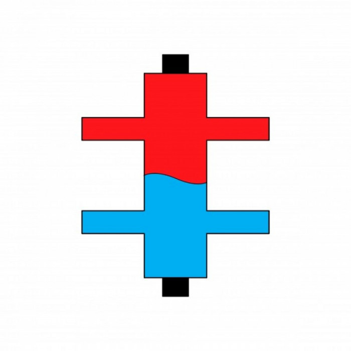 Гидрострелка GS22PF под пресс фитинги