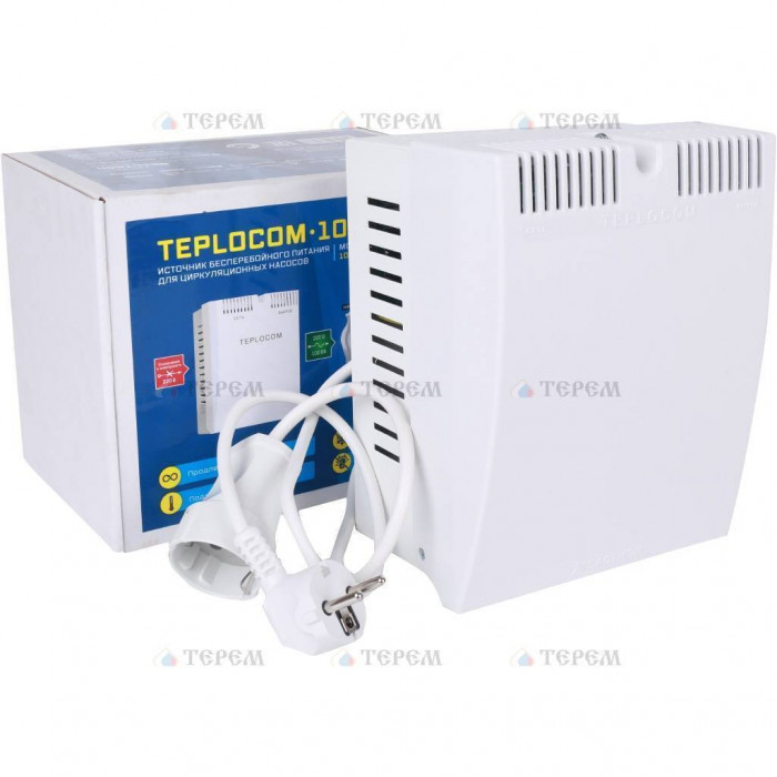 Источник бесперебойного питания для циркуляционных насосов TEPLOCOM-100+ БАСТИОН