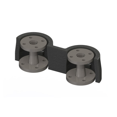 Комплект переходных фланцев DN 50 / DN 40