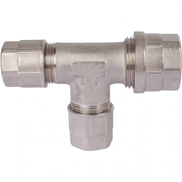 Тройник переходной Prandelli Multyrama (26.3х20.2х20.2) для металлопластиковых труб винтовой