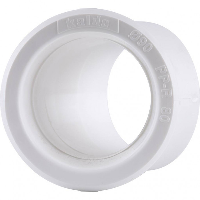Угольник 45* Kalde d=90 для полипропиленовых труб под сварку (цвет белый)