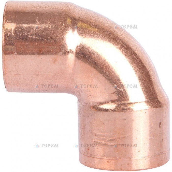 Sanha 5090 угол 90° ВП-ВП, медь 28, для медных труб под пайку