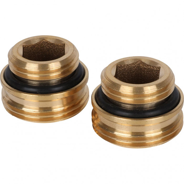 Узел нижнего подключения радиатора Simplex Standart line D1/50 прямой, G 1/2" M x G 3/4" M