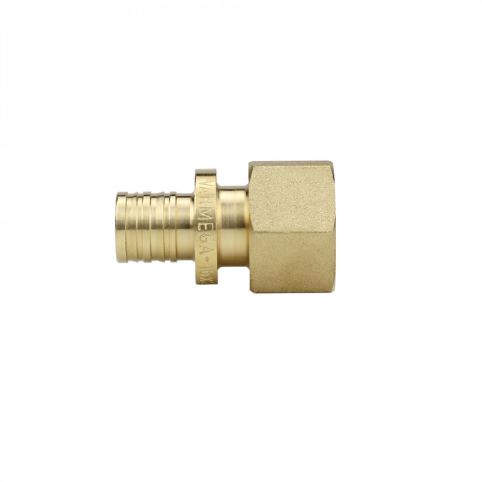 Муфта переходная (переходник) с внутренней резьбой Varmega Slide-fit VM51317, 25х1", латунная, аксиальная