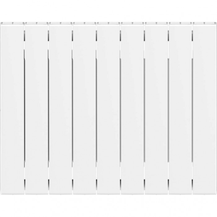 Биметаллический радиатор RIFAR SUPReMO 500, 9 секций, боковое подключение, белый