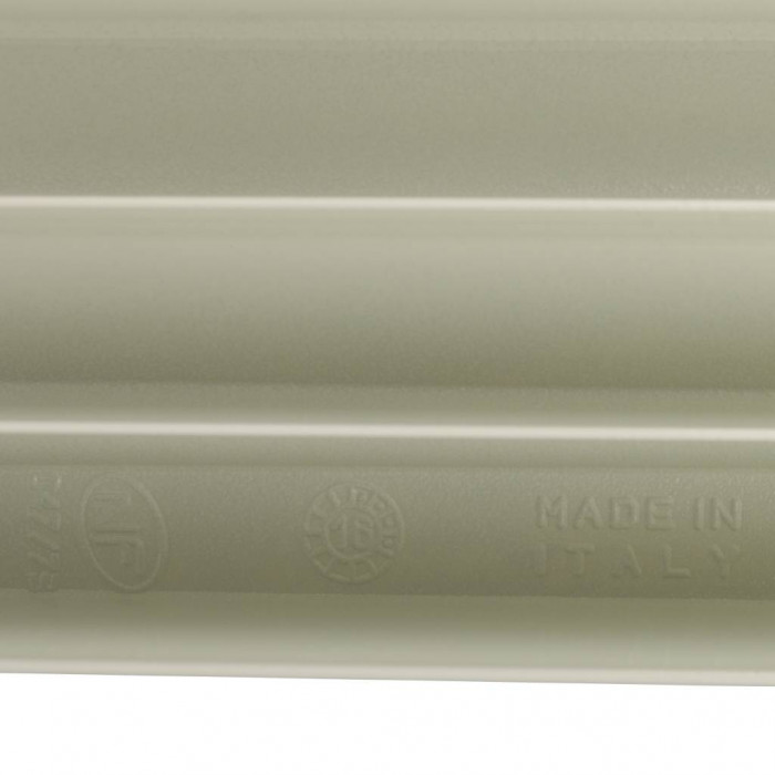 Алюминиевый радиатор Global ISEO 350 350, 6 секций, боковое подключение, белый