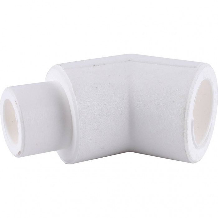 Угольник 45* Kalde d=20 вн\нар (цвет белый)