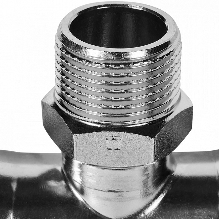 ROMMER RSS-0016-002834 ROMMER Тройник-переходник-НР, 28х3/4, из нержавеющей стали прессовой