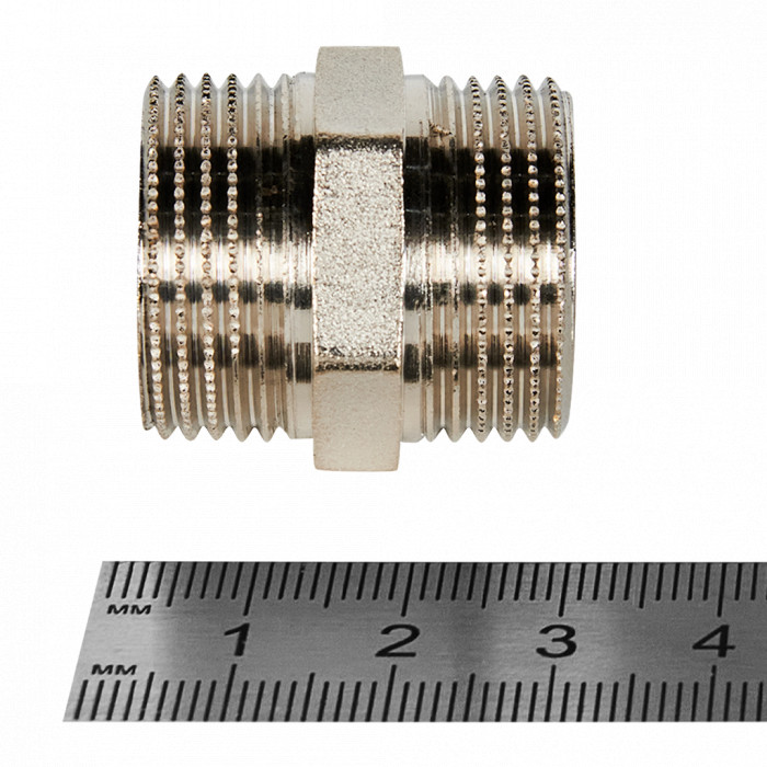 STOUT Ниппель HH никелированный 3/4