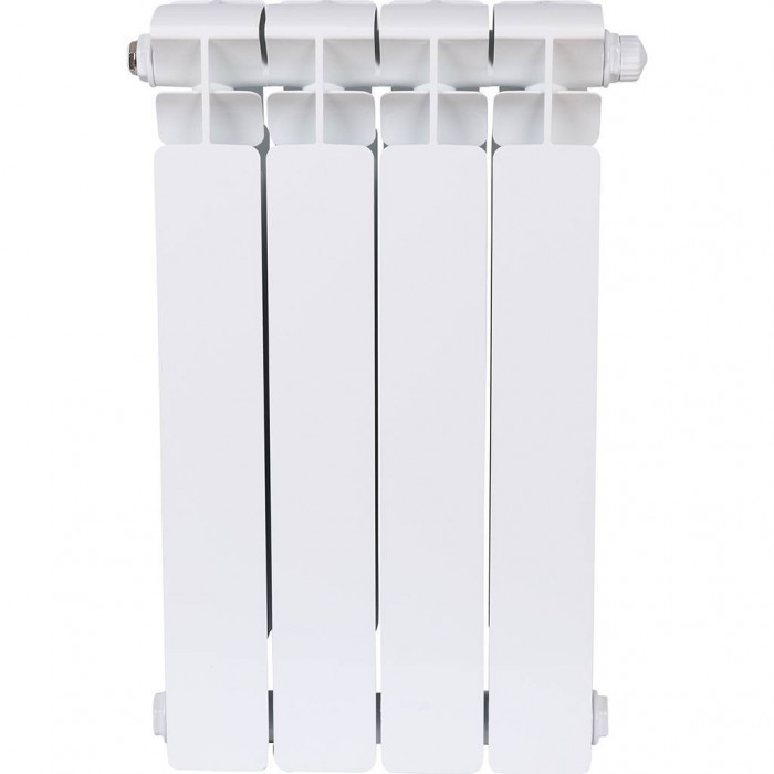 Биметаллический радиатор RIFAR BASE VENTIL 500, 4 секций, нижнее правое подключение, белый