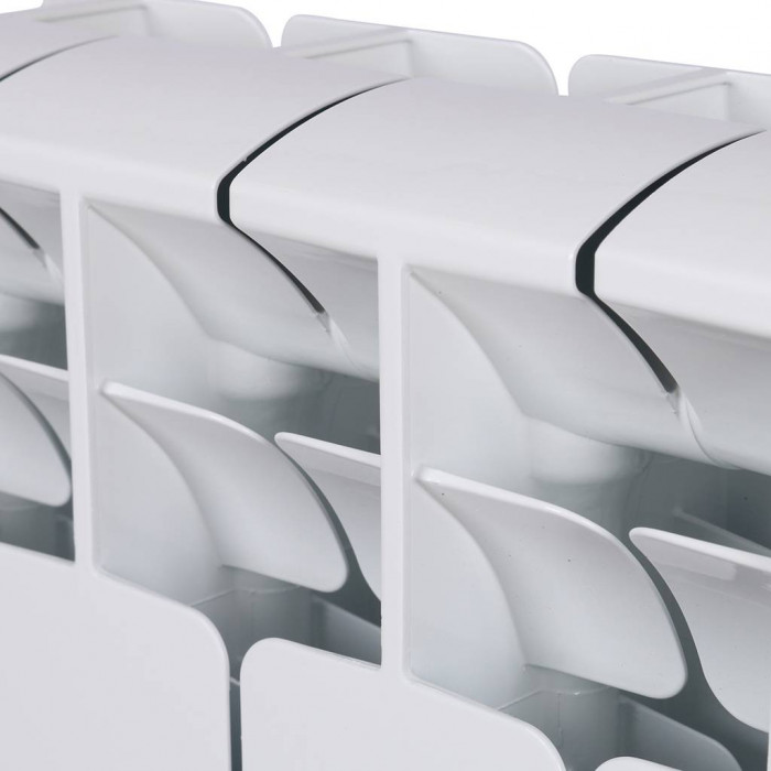 Биметаллический радиатор RIFAR BASE VENTIL 500, 4 секций, нижнее правое подключение, белый