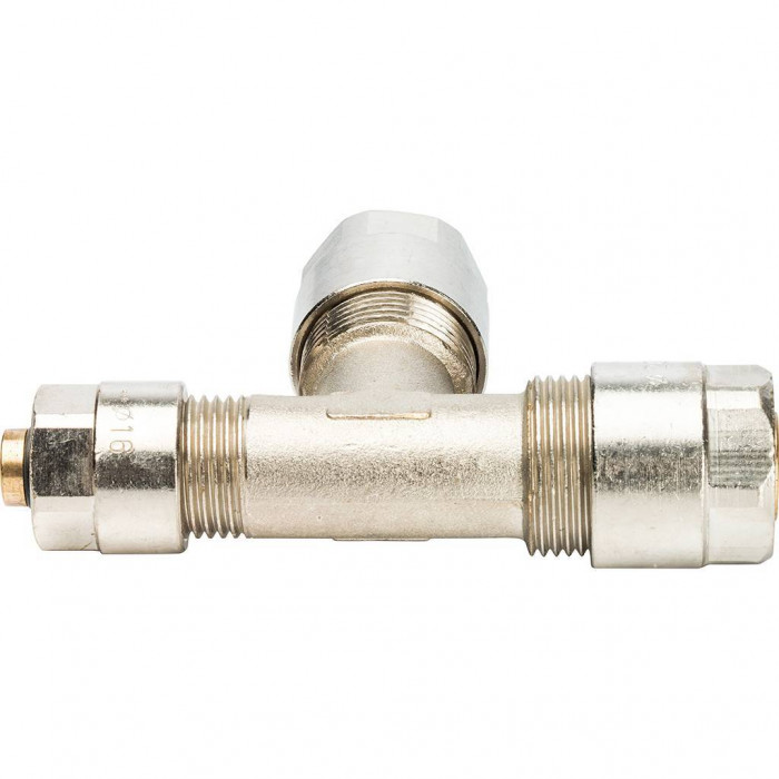 Тройник переходной Prandelli Multyrama (20.2х20.2х16.2) для металлопластиковых труб винтовой