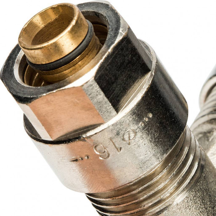 Тройник переходной Prandelli Multyrama (20.2х20.2х16.2) для металлопластиковых труб винтовой