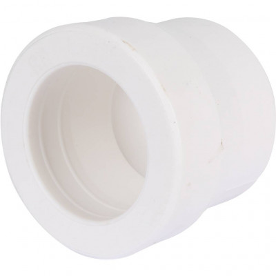 Муфта переходная Kalde 110х75 для полипропиленовых труб под сварку (цвет белый)