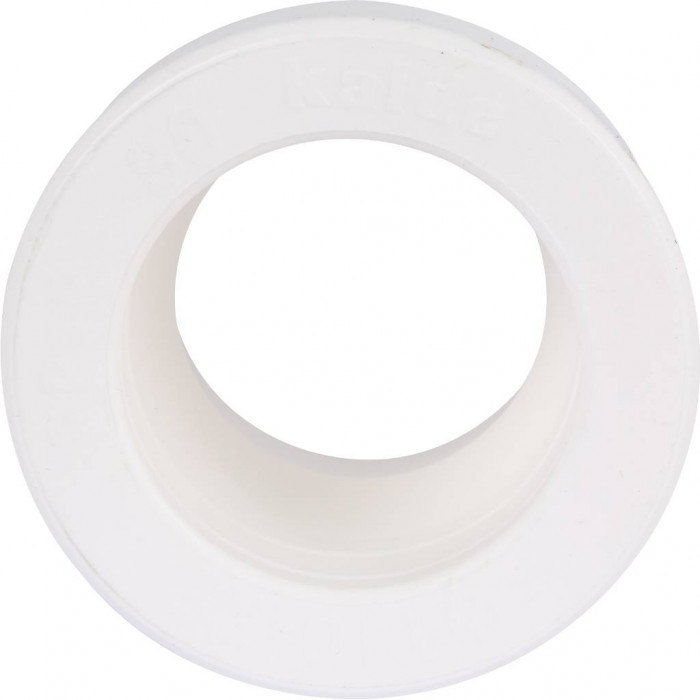 Муфта переходная Kalde 110х75 для полипропиленовых труб под сварку (цвет белый)