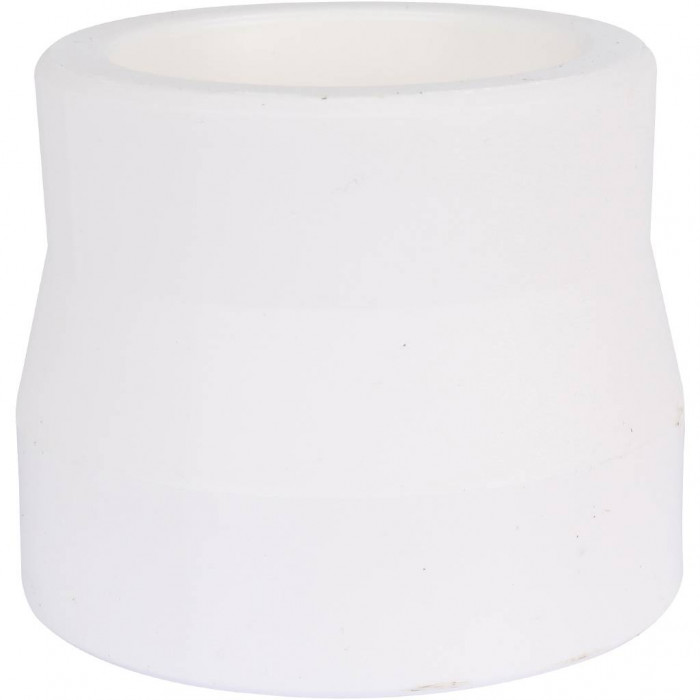 Муфта переходная Kalde 110х75 для полипропиленовых труб под сварку (цвет белый)