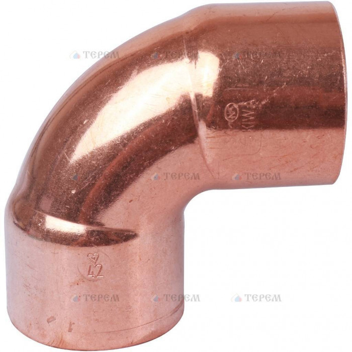 Sanha 5090 угол 90° ВП-ВП, медь 42, для медных труб под пайку