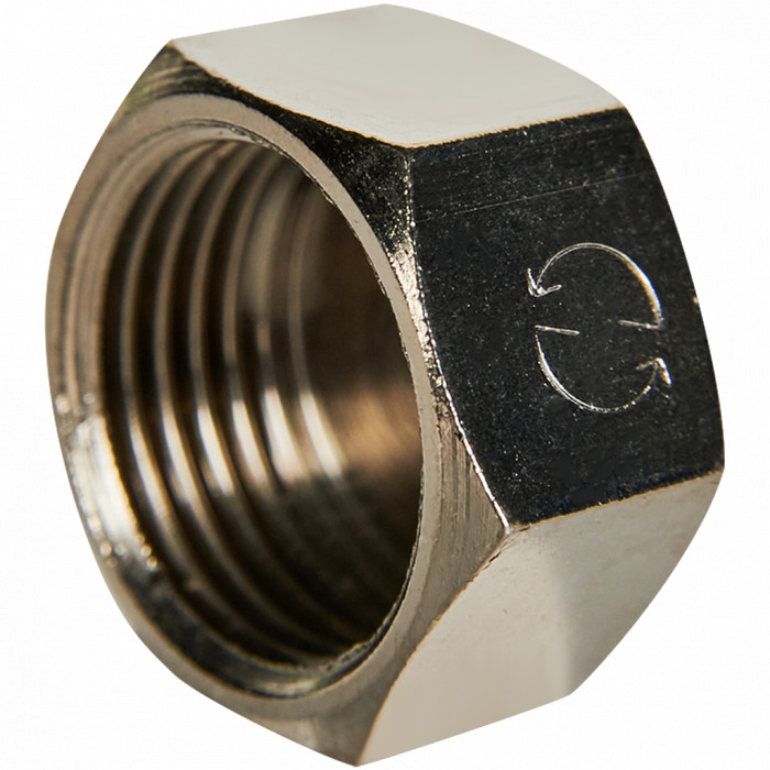 STOUT Заглушка ВР никелированная 3/8