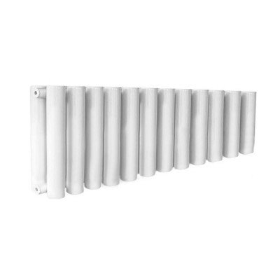 Стальной трубчатый радиатор KZTO (КЗТО) Гармония 2-155-12, 12 секций, боковое подключение