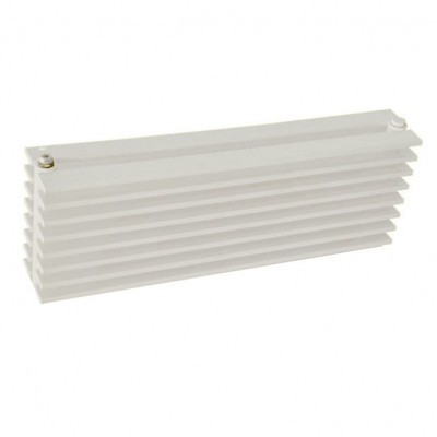 Стальной трубчатый радиатор KZTO (КЗТО) Параллели Г2-1250-8 шаг 25мм, 8 секций, нижнее подключение