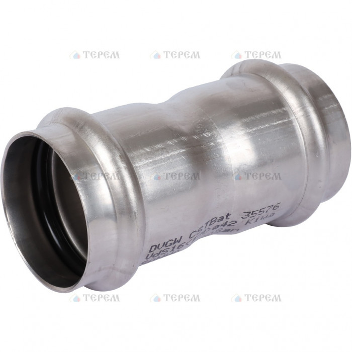 Sanha 9270 пресс-фит. нерж.сталь, муфта двойн.ВПр-ВПр, 42