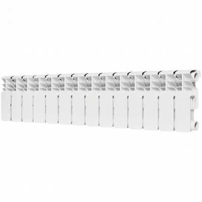 ROMMER Plus BM 200 14 секций радиатор биметаллический (RAL9016)