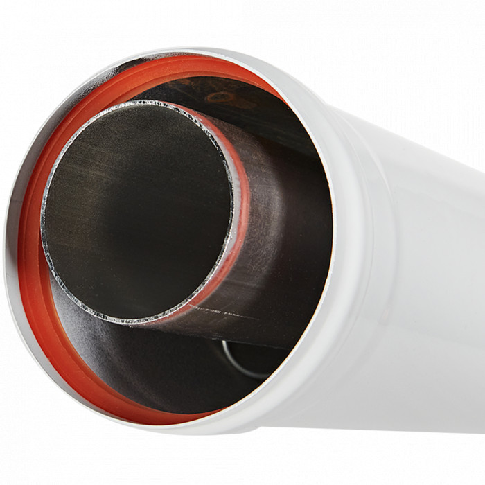 ROMMER SCA-6010-000700 Труба с наконечником СТАНДАРТ 60/100 (770мм) рабочая 700мм