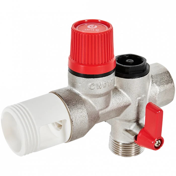 Группа безопасности для бойлера ROMMER 7 бар 1/2 RVS-0007-007015