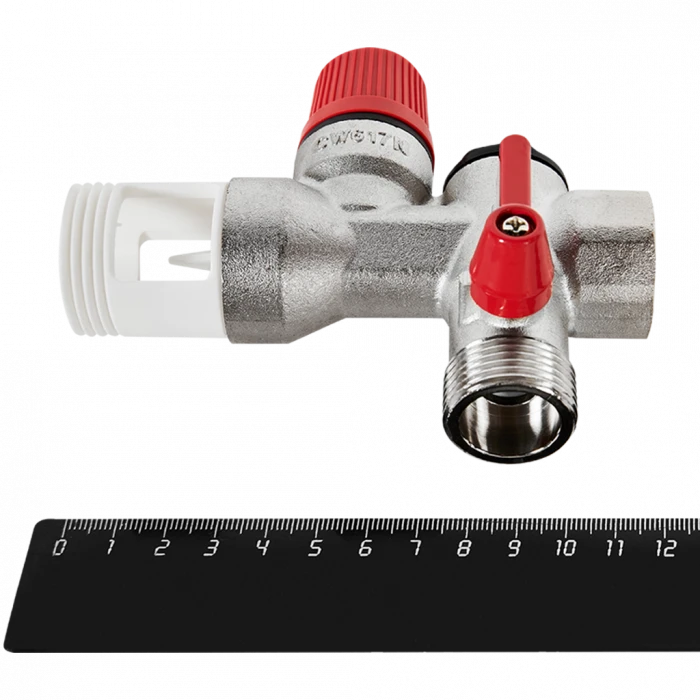 Группа безопасности для бойлера ROMMER 7 бар 1/2 RVS-0007-007015