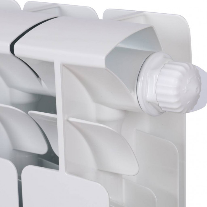 Биметаллический радиатор RIFAR BASE VENTIL 500, 6 секций, нижнее правое подключение, белый