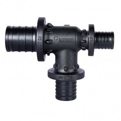 REHAU RAUTITAN Тройник с уменьшенным боковым и торцевым проходом 25-20-16 PX