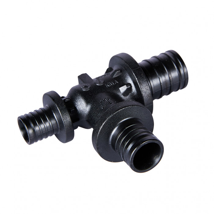 REHAU RAUTITAN Тройник с уменьшенным боковым и торцевым проходом 25-20-16 PX