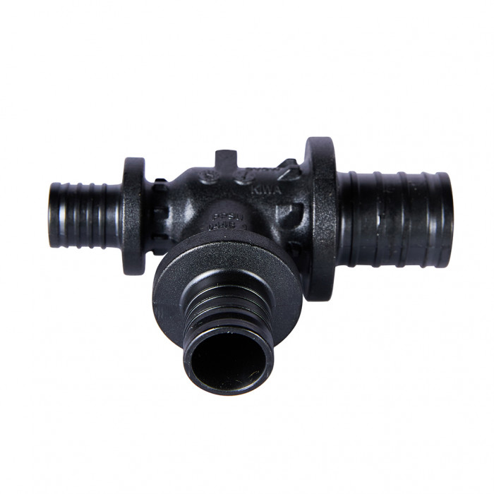 REHAU RAUTITAN Тройник с уменьшенным боковым и торцевым проходом 25-20-16 PX