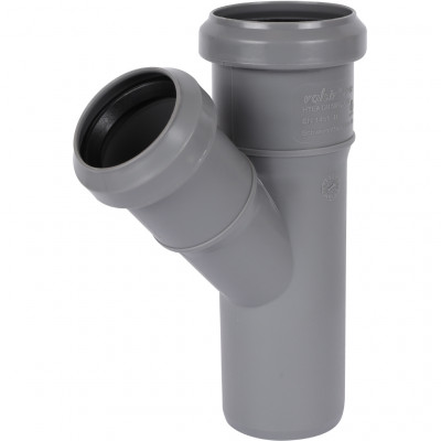 Тройник Sinikon D50x40x45 гр.Valsir
