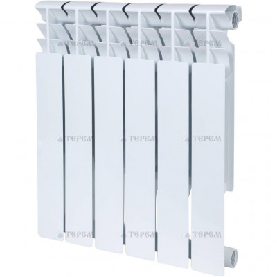 ROMMER Plus BM 500 6 секций радиатор биметаллический (RAL9016)